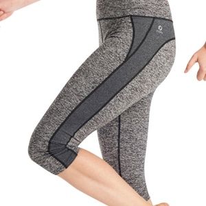 Oiselle Moto Lesley leggings / running 3/4 length tights